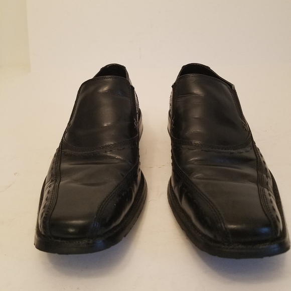 Nunn Bush NXXT Men's Slip on Dress Shoes Size 12 Leather Upper Black - Picture 3 of 16